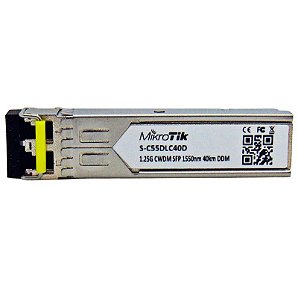 Mikrotik SFP CWDM S-C55DLC40D 1.25G SM 40km 1550nm LC