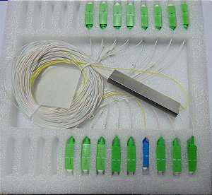 Splitter 1x32 2MM 1.5M 1 X SC-UPC + 32 X SC-APC PLC