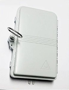 Caixa de Atendimento Óptico 04 Cores 11X17CM JZ-1314-4A Cinza IP65