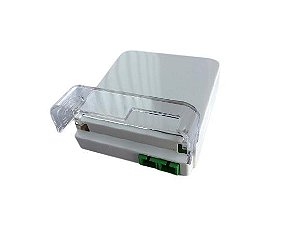 Caixa de Atendimento Óptico 2 Portas JZ-1322-2W SC-APC