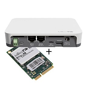 Mikrotik RB924IR-2ND-BT5&BG77&R11E-LR8 KNOT LR8 Gateway KIT