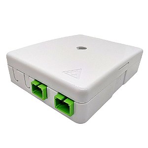 Caixa de Atendimento Óptico 2 Portas JZ-1322-2Q SC-APC