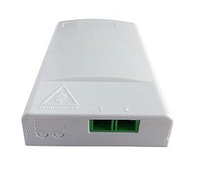 Caixa de Atendimento Óptico 2 Portas JZ-1322-2M SC-APC