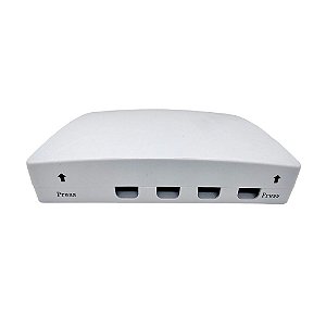 Caixa de Atendimento Óptico 4 Portas JZ-1426-4 sem Conectores