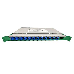 Bandeja Distriduidor Óptico 30CM 12 Cores UPC JZ-8003