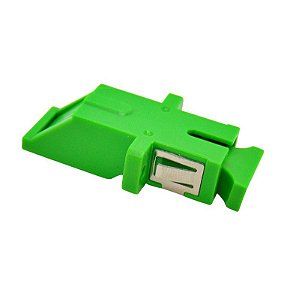 Acoplador Adaptador SC-APC Simplex Push Verde JZ-7002-3