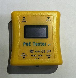 PoE Tester V7 LCD Passivo DC 3.5V A 57V RJ45