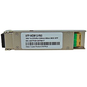 Módulo XFP 10G Bidi 60Km LC 1270-1330MN WDM12-R60