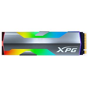 SSD M.2 500GB ADATA XPG SPECTRIX S20G RGB 2280 NVMe 1.3 GEN 3X4 - ASPECTRIXS20G-500G-C 1800/2500 MB/s