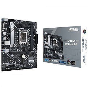 Placa Mãe Asus Prime H610M-A Lga 1700 Ddr4