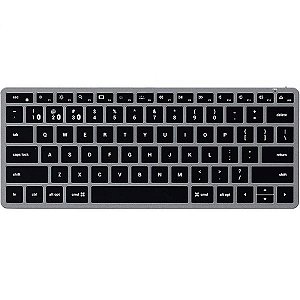 Teclado Satechi St-Btsx1M Backlit Para Mac Bluetooth - Space Gray