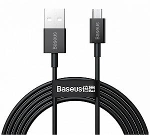 Cabo Usb-A A Micro Usb Baseus Camys-A01 Superior 2A - Black 2 Metros