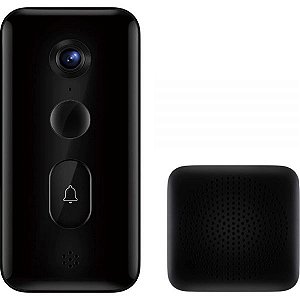 Campainha Inteligente Xiaomi Smart Doorbell 3 - Preto (Mjml06-Fj)