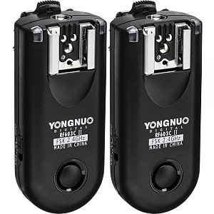Rádio Flash Yongnuo RF603C II para Canon