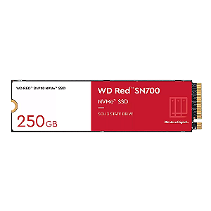 Ssd M.2 Western Digital Sn700 Red 250Gb / Gen3 Nvme - (Wds250G1R0C)