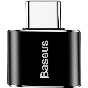 Adaptador Baseus USB-C a USB-A - Preto (CATOTG-01)