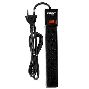 FILTRO DE LINHA SATELLITE A-R05 1,5 METROS/110V-220V,15/10A PRETO