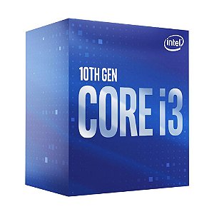 Processador CPU Intel Core I3-10100F 3.6 GHz LGA 1200 6 MB com Cooler