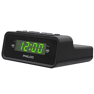 Rádio-Relógio Philco PAR-1006GR - Preto