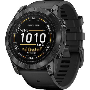 Relógio Smartwatch Garmin Epix Pro (Gen 2) 51 mm - Slate Gray/Black (010-02804-20)