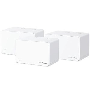 Sistema Wifi Mesh Mercusys Halo H80X AX3000 Wifi 6 Dual Band - 3 Unidades