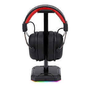 Suporte para Fone de ouvido Redragon RED-HA300 Scepter Pro Gaming - Preto