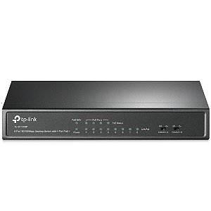 Switch Ethernet TP-Link TL-SF1008P 8 Portas 10/100Mbps PoE