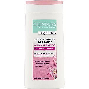 Leite de Limpeza Clinians Hydra Plus Attiva Antistress - 200mL