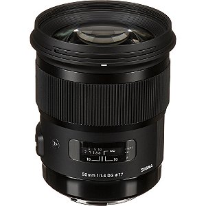 Lente Sigma DG 50mm f/1.4 HSM ART para Canon
