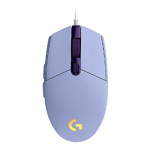 Mouse Gamer Logitech G203 Lightsync RGB - Roxo