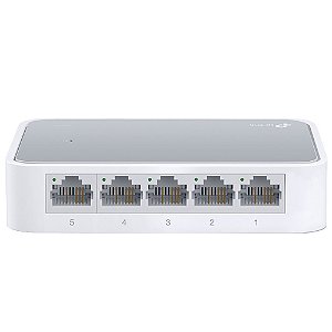 Switch Ethernet TP-Link TL-SF1005D 5 Portas 10/100Mbps