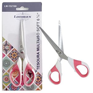 TESOURA MULTIUSO SOFT 6 1/4" LM-152160