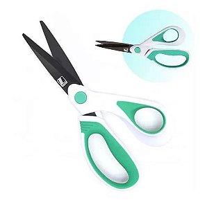 TESOURA TITÂNIO SOFT 7" - VERDE