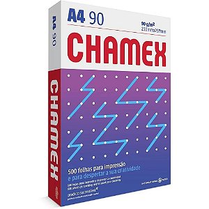 PAPEL OFFSET 90G A4 COM 500 FLS - CHAMEX
