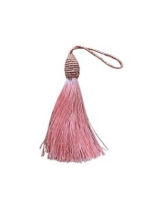 TASSEL TULIPA SALMÃO COM 5 UNIDADES