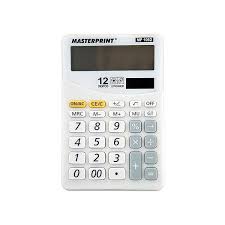 CALCULADORA MANUAL 12 DIGITOS MP-1062 MASTERPRINT