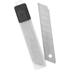 LAMINA PARA ESTILETE 18MM COM 10 UND