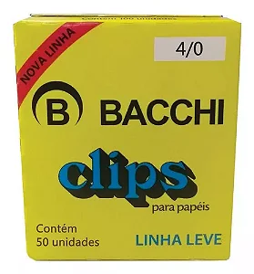 CLIPS GALVANIZADO N4 COM 50 UND