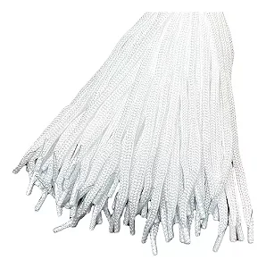 ALÇA PARA SACOLA POLIESTER 35CM COM PONTEIRA - BRANCO 20UND