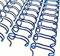 WIRE-O 1 1/8" A4 AZUL ESCURO - 250 folhas