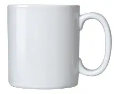 CANECA DE CERAMICA P/SUBLIMAÇÃO 325ML AAA