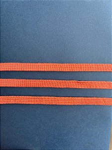 ELASTICO CHATO 7MM COBRE 1 METRO