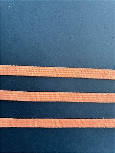 ELASTICO CHATO 7MM ROSE GOLD 1 METRO