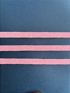 ELASTICO CHATO 7MM FRENESI COM ERISEE 1 METRO (ROSA CHICLETE)