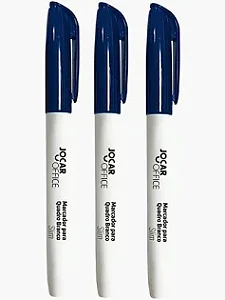 MARCADOR PARA QUADRO BRANCO SLIM AZUL- JOCAR OFFICE