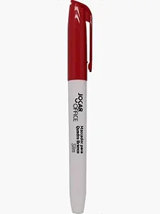 MARCADOR PARA QUADRO BRANCO SLIM VERMELHO -JOCAR OFFICE