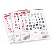 MINI CALENDÁRIO PARA IMÃ 5X4,5CM 2027 (UNIDADE)