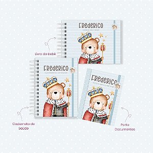 Kit do Bebê - Urso Rei