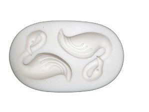 Molde Cisne Branco  Pasta Artesanato