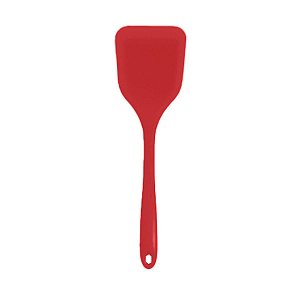 Espátula de Silicone Para Chapa Grande 29cm Vermelha -